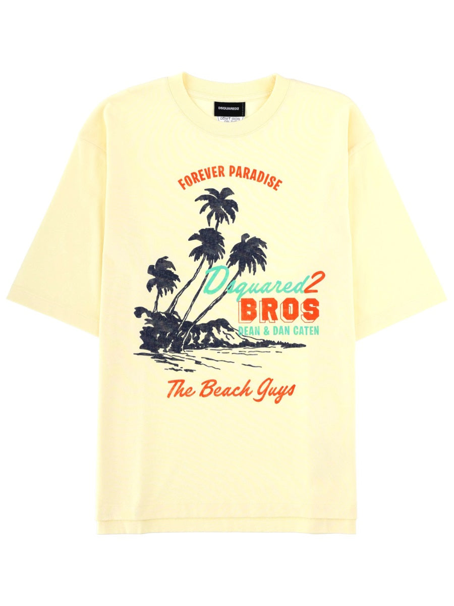 Dsquared2 T shirt - Yellow | 896128515d991d6e116df26b0469d420a0955239