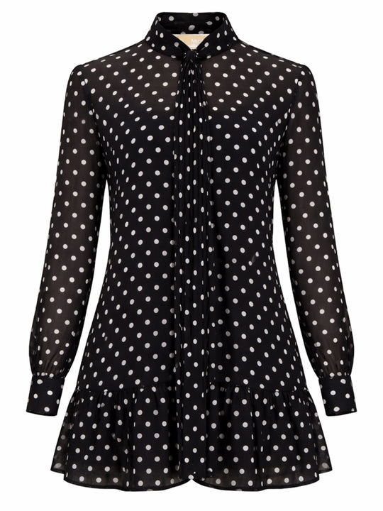 Polka Dot Mini Dress