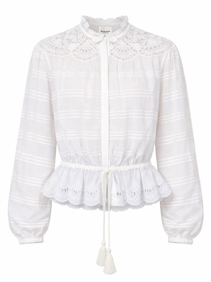 Isabel Marant Etoile Camicie - White | f73db283146b5ebdad27a228e993ae4d59244308
