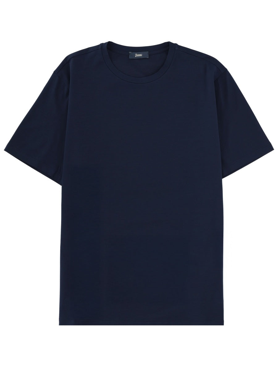 Herno T shirt - Blue | a5c419a5221036f959926063a835288fd73317fa
