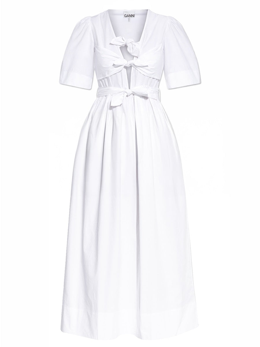 Ganni Abiti - White | e700a2aa38e14ed07de2405dfe344c1829e10a64