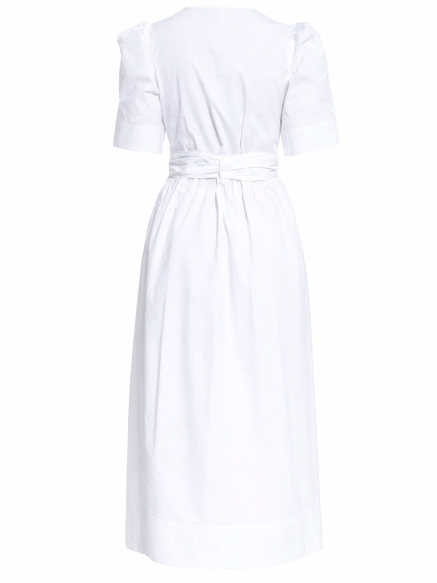 Ganni Abiti - White | 76ecdd8a10bb16ddba4e50090f2dd4a3aac80aa2