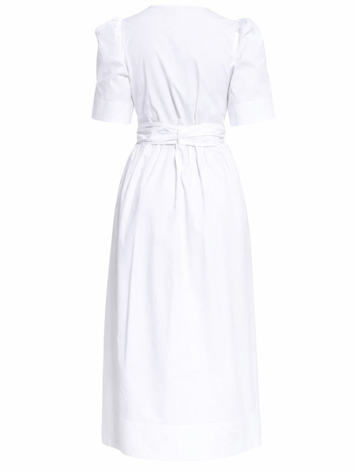 Ganni Abiti - White | 76ecdd8a10bb16ddba4e50090f2dd4a3aac80aa2