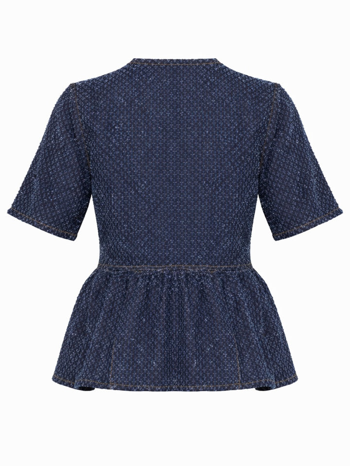 Ganni Top - Blue | d1a5184617a77c6e2bdbc5ab4eda4eb2f93fb81c