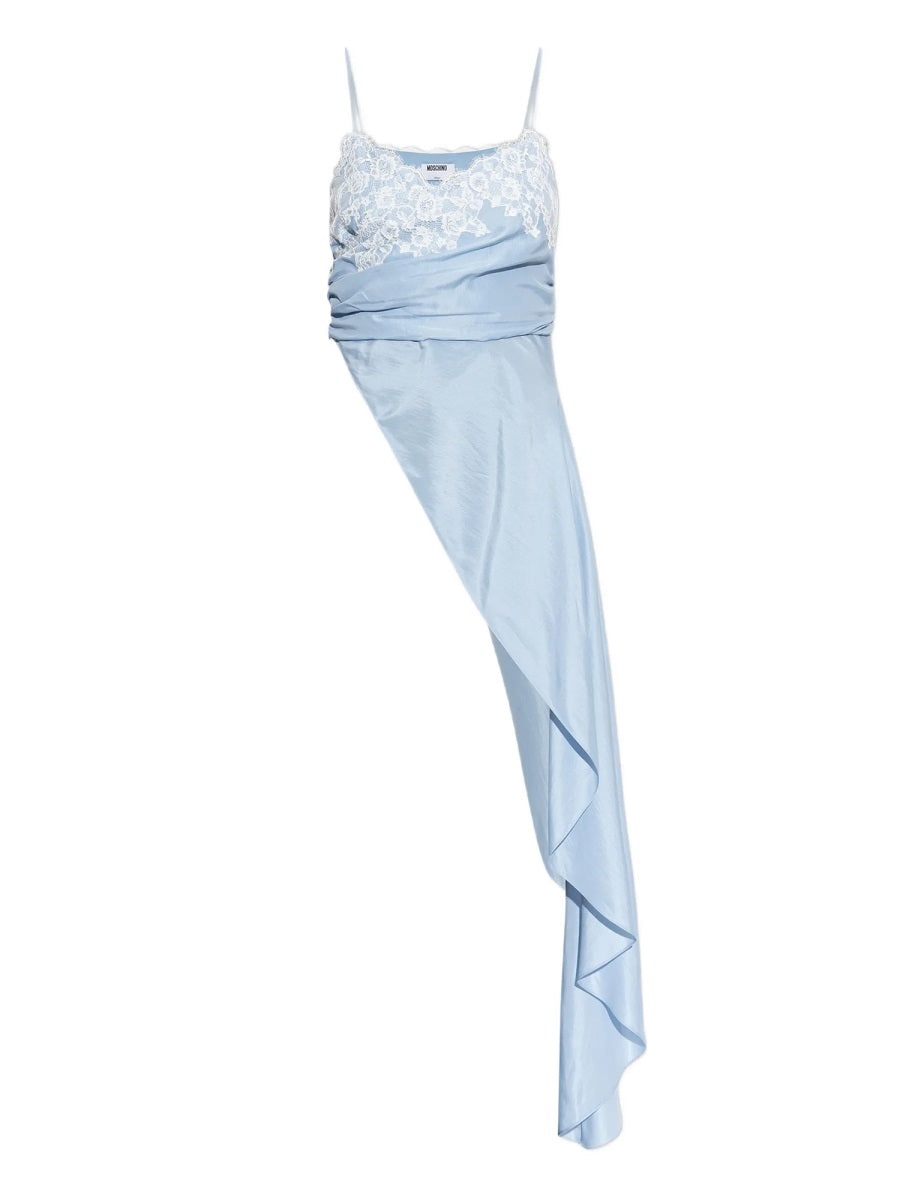 Moschino Top - Azure | b22989b8ac7484de8e109635e5561e3b90fdf3fc