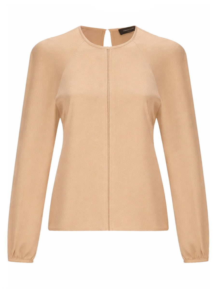 Fabiana Filippi Top - Beige | e6fb3a2f63b0b24b50cf06509a70477a7a3f0514
