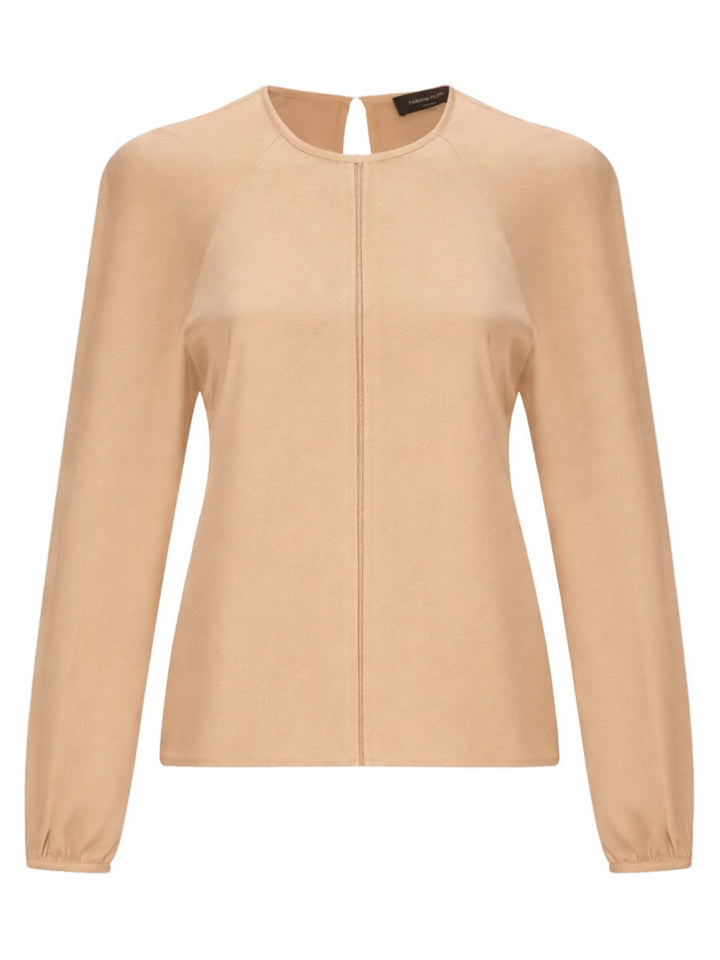 Fabiana Filippi Top - Beige | e6fb3a2f63b0b24b50cf06509a70477a7a3f0514