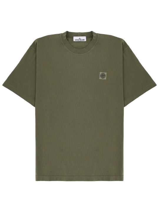 T-Shirt With Logo Patch