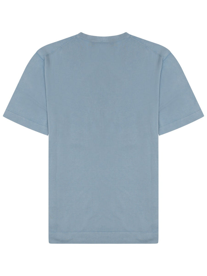Drumohr T shirt - Azure | 50e268bf9e09ff71a23951aef741515ef24422ee