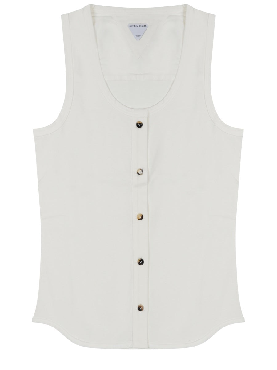 Bottega Veneta Top - Beige | bb238841d50623b633291fedb697517abb8b96b0