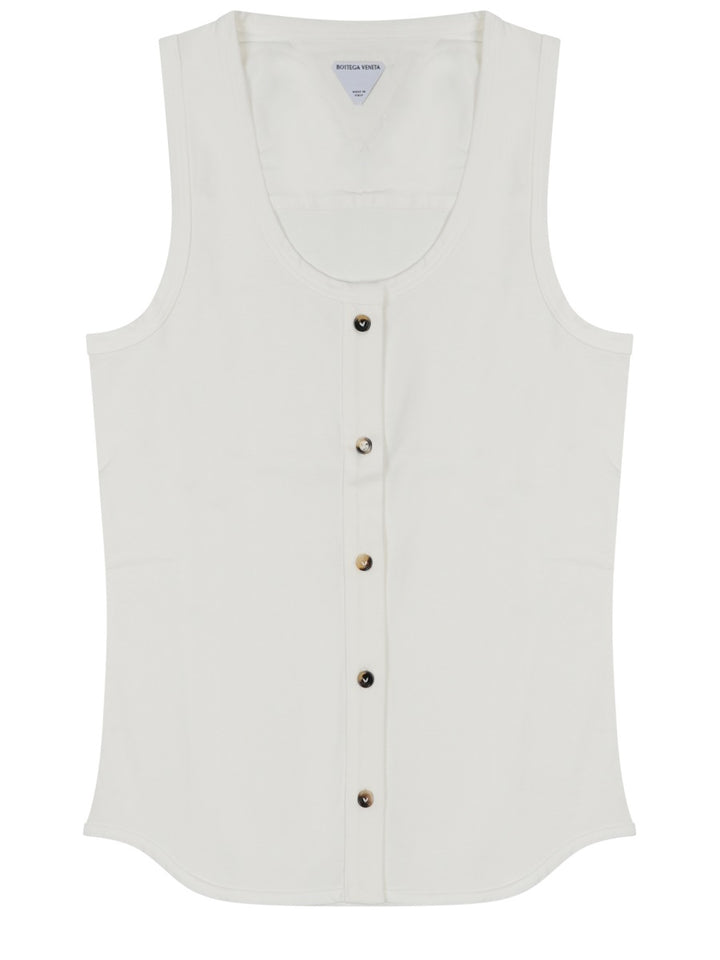 Bottega Veneta Top - Beige | bb238841d50623b633291fedb697517abb8b96b0