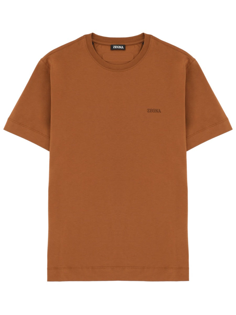 Zegna T shirt - Brown | 195d5422602bea86f144fc6eed25ce1adac179b1