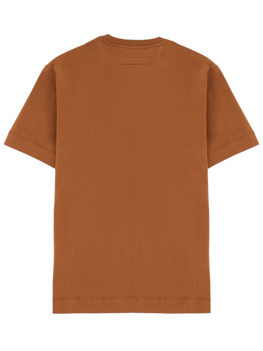 Zegna T shirt - Brown | e03c91aff5fee1df3002775b4922e7ad7c480b29