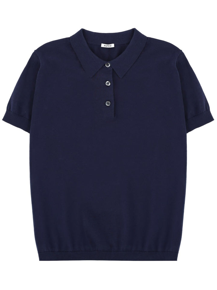 Aspesi Polo - Blue | 2646f8a19748f7d39de6463a786b2fb45163bac8
