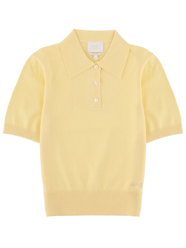A.P.C. Polo - Yellow | c98d170084c172944c3e49b93690b5e7ae6ea4ab