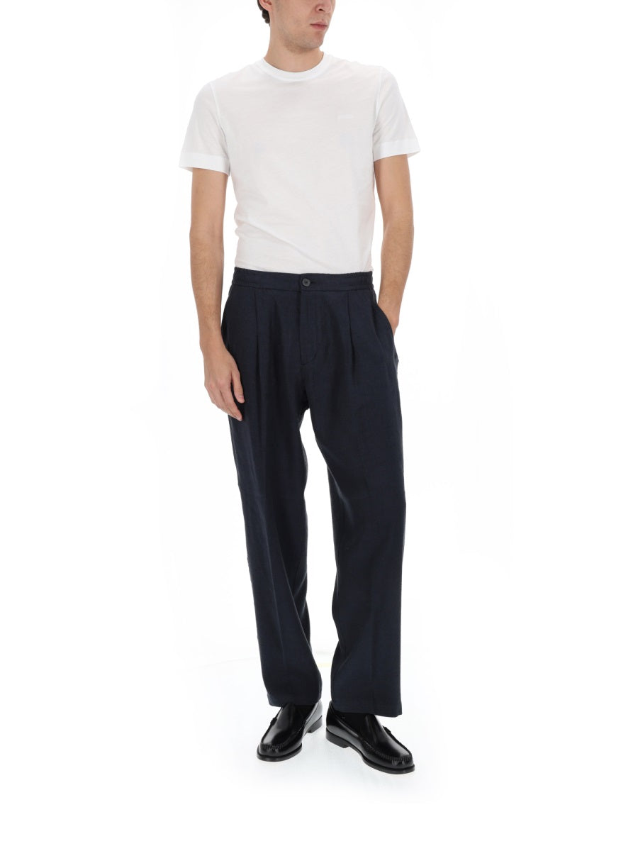 Herno Pantaloni - Blue | 185b06fb6a75d5f95e99f3ad1629a3adea946218