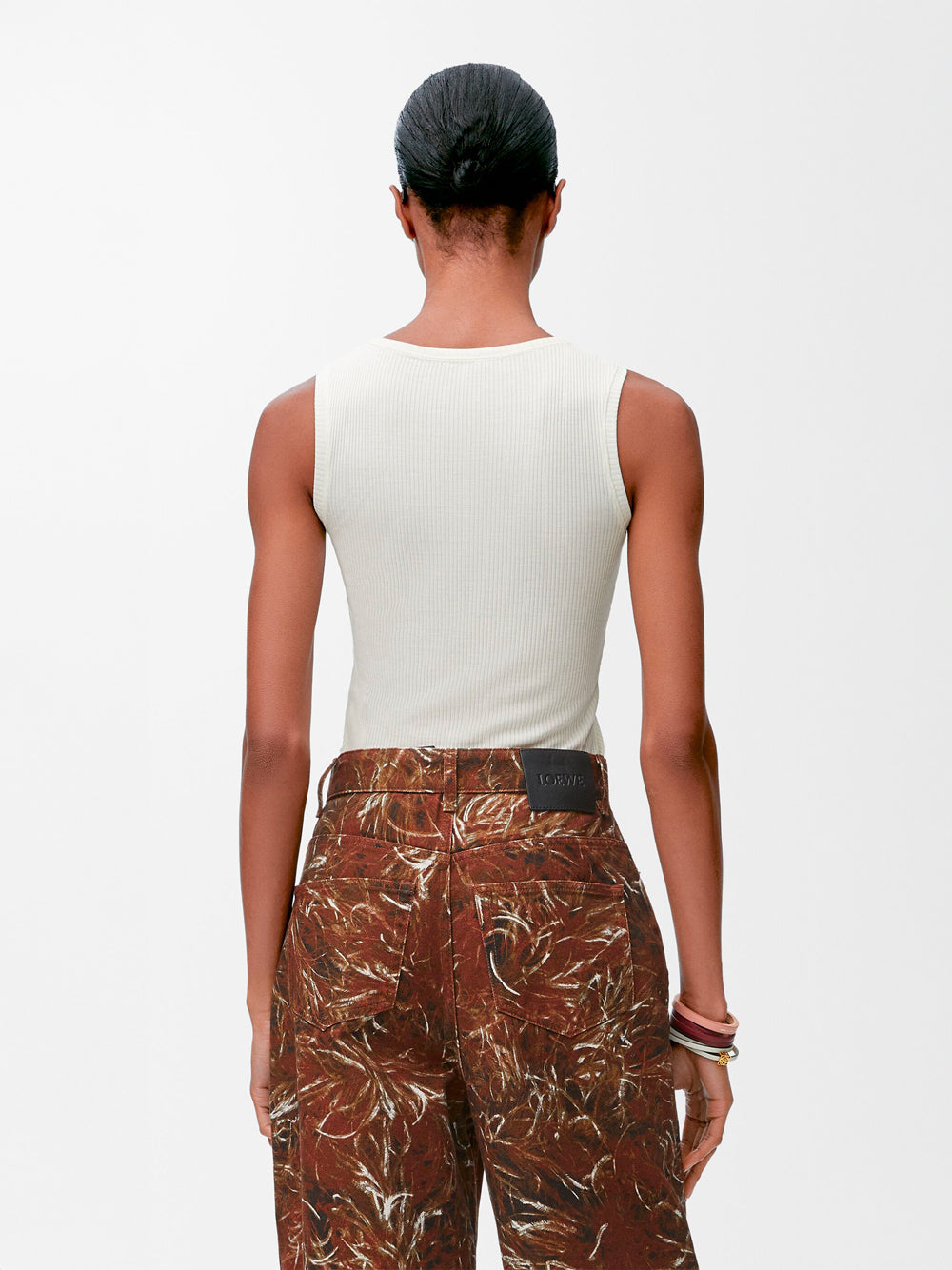Loewe Top - Bianco | d749bb643358cca998034ea119c33157516dd64a