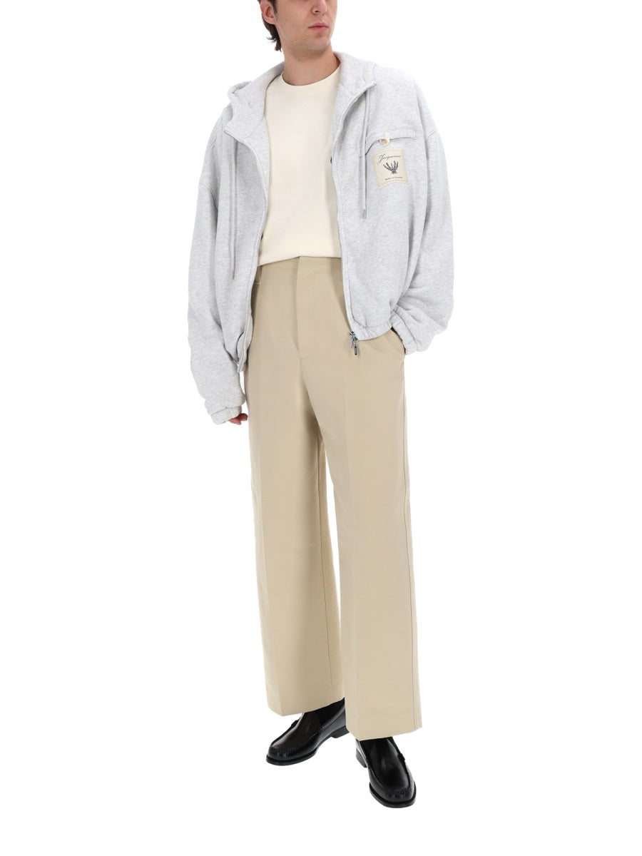 Jacquemus Felpe - Grey | 203091a60a5d2ad9bf0baf5dba7e9f97e881c483