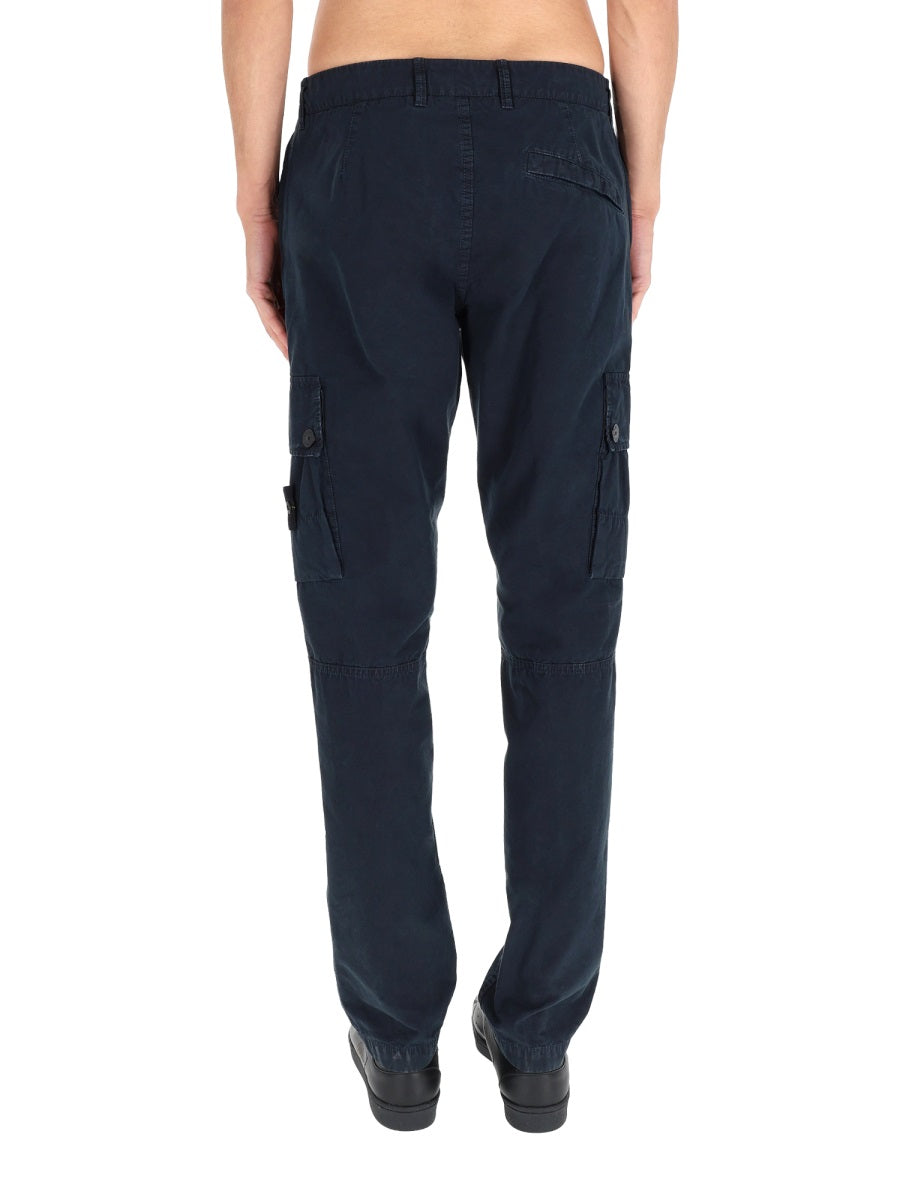 Stone Island Pantaloni - Blue | ff6448b688cc17719a7555fe1e27a80bf7bf1494