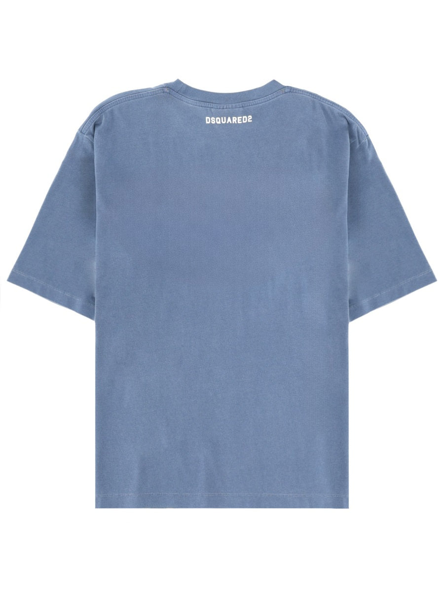 Dsquared2 T shirt - Blue | f866121d1c099242430c679d005c990ee30610a9