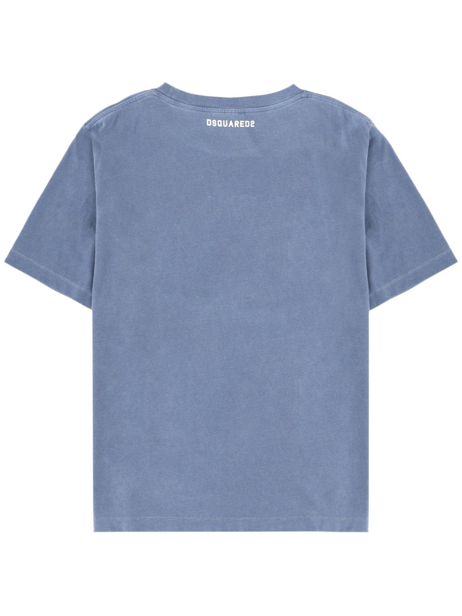 Dsquared2 T shirt - Blue | 39ed31744a984996e03db6e22b505b716cf15641