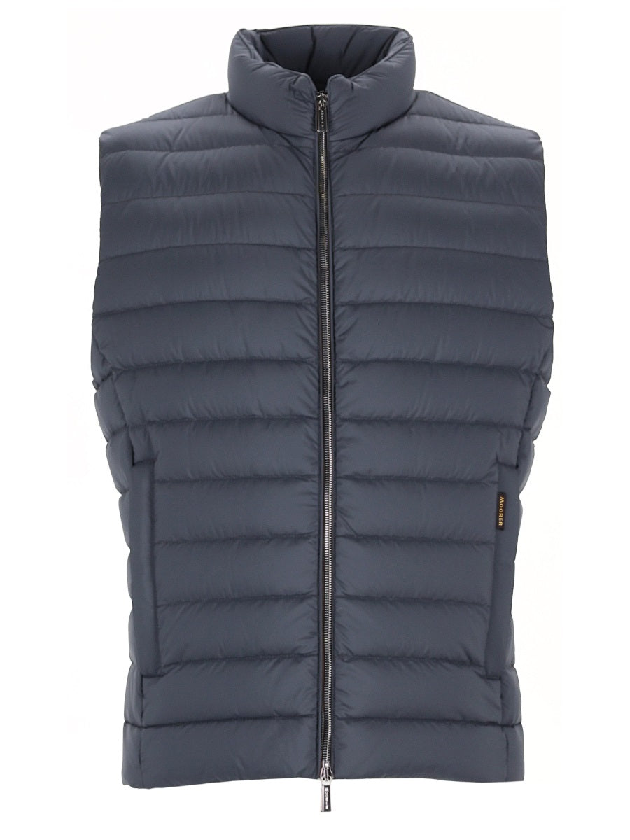 Moorer Gilet - Blue | 81631e2617c2fb302ede601dcde76a65d42452a7