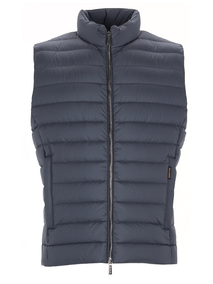 Moorer Gilet - Blue | 81631e2617c2fb302ede601dcde76a65d42452a7