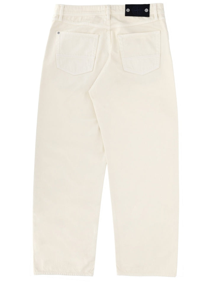 Stone Island Pantaloni - Ivory | 7bfc30543b02415a90f69a54cbc2b25e18fae864