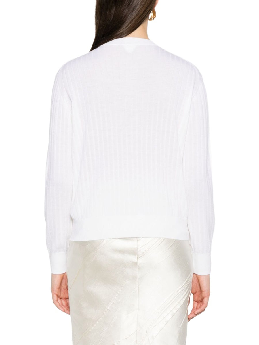 Bottega Veneta Maglioni - White | 49e9ffebfc6f6f8a05ce60a9e070b59d89f10c39