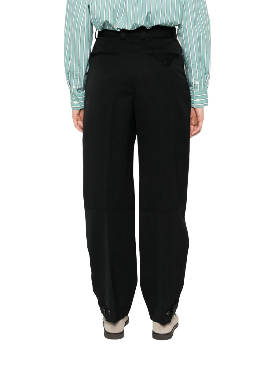 Bottega Veneta Pantaloni - Black | 5e99da611b709b9447f4b077d5688f490d66b01a