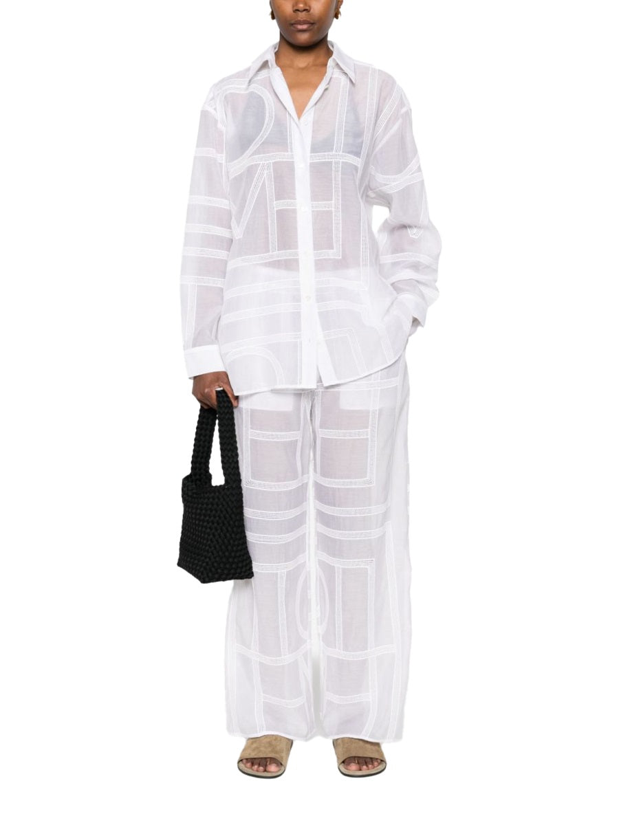 Toteme Pantaloni - White | 0b34d8928b94763214d2fb4f27e7befae9903d04