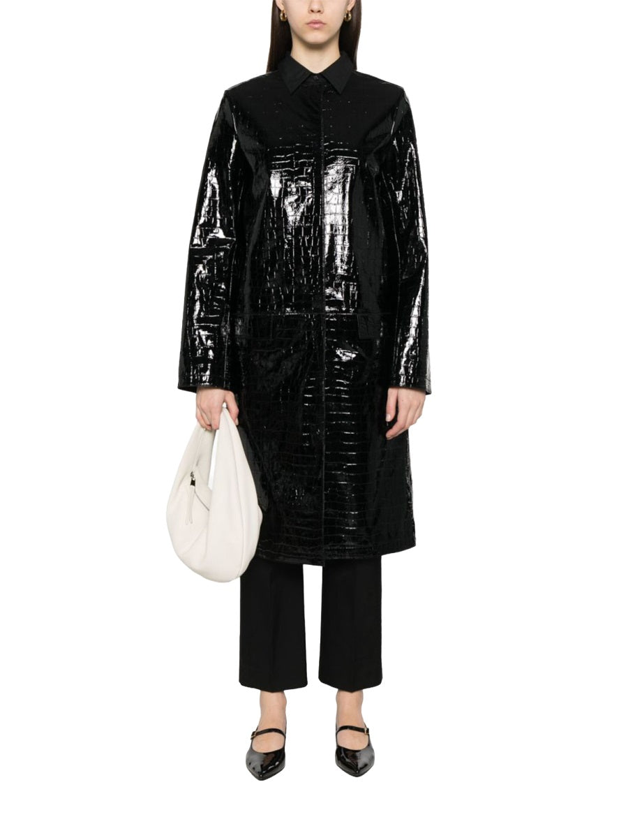 Toteme Trench e Impermeabili - Black | c5e45500beaf31b521f1ec33377bf43893ef384e