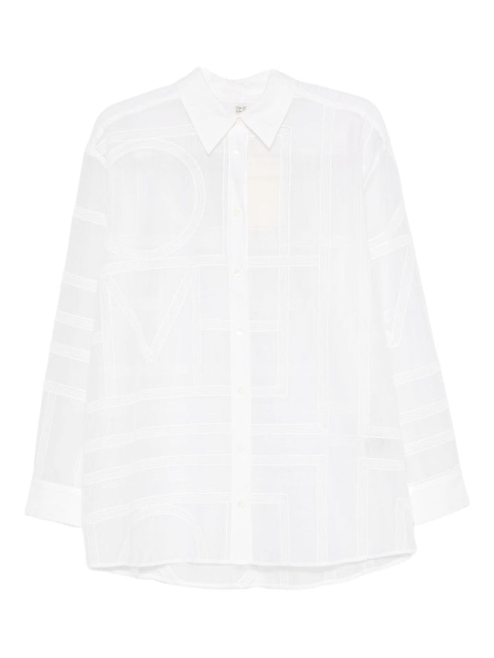 Toteme Camicie - White | 73c7b4727a161f04b062603ac426521ac5e97ae5