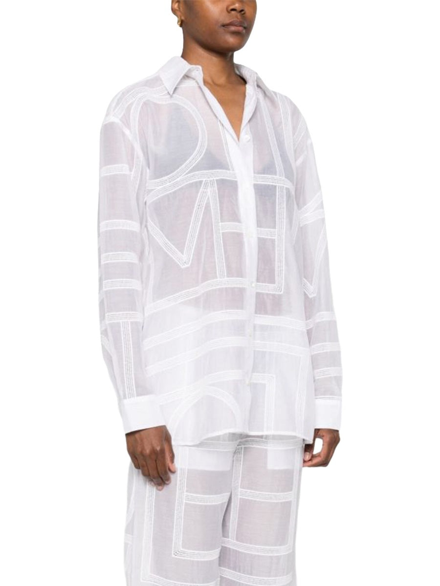 Toteme Camicie - White | be3a9a04df61606dad0278455217d029347f0d92