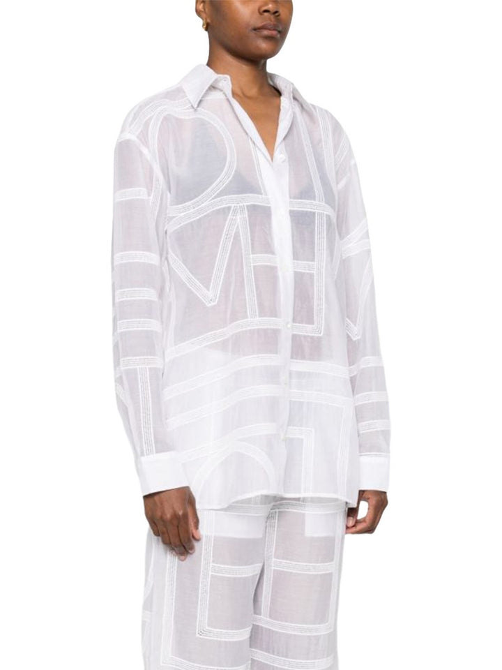 Toteme Camicie - White | be3a9a04df61606dad0278455217d029347f0d92