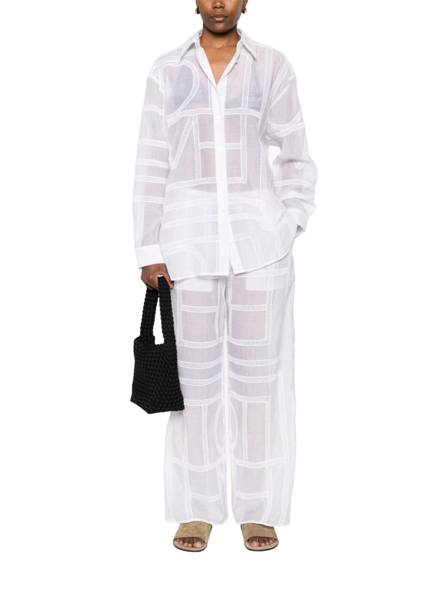 Toteme Camicie - White | 2209b12655c1df0b583e630552825fab47b29345