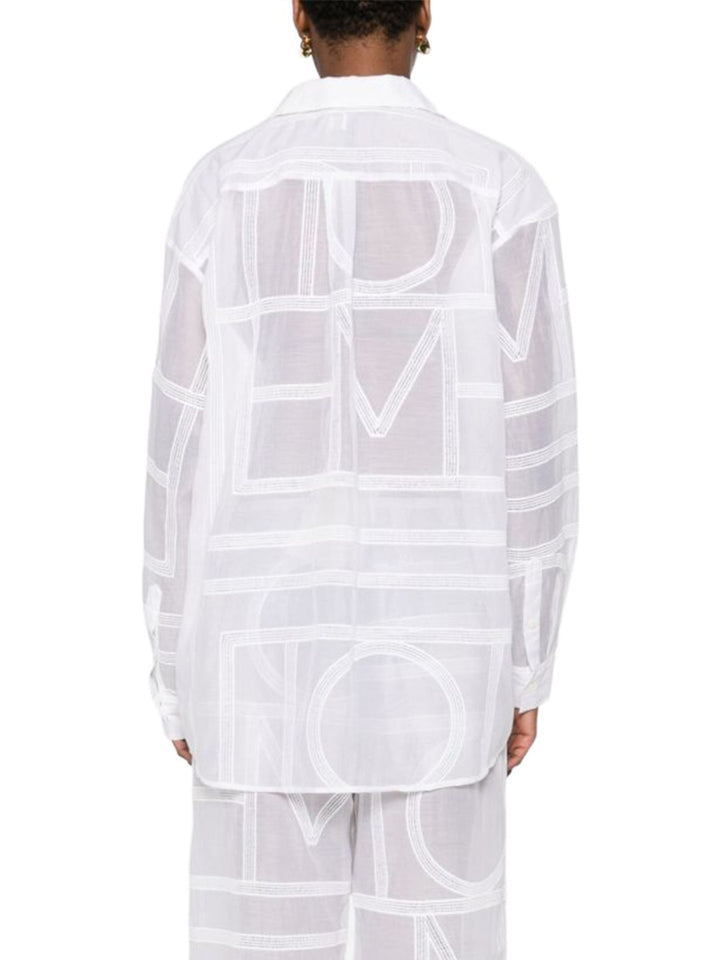 Toteme Camicie - White | 971b4020e36bcfcf0c92d96b19c73ae52a20b370