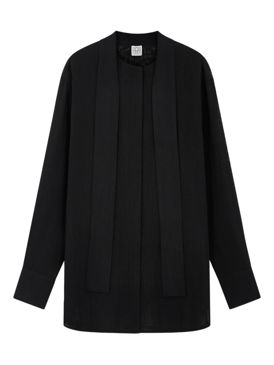 Toteme Camicie - Black | 4a85ff8f03dc4bba79c14606e9138301117b389a