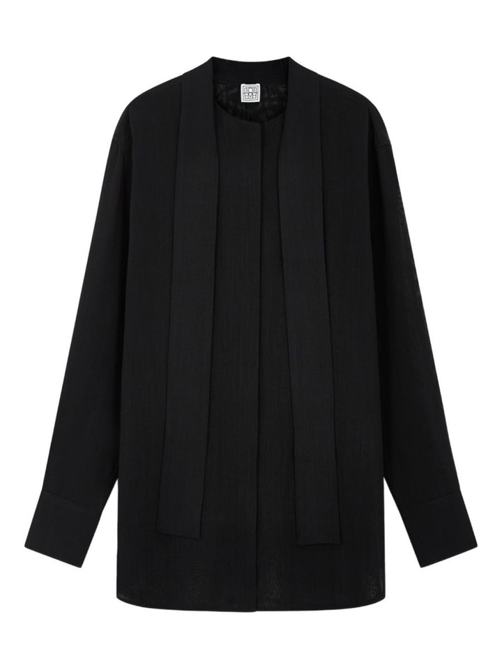 Toteme Camicie - Black | 4a85ff8f03dc4bba79c14606e9138301117b389a