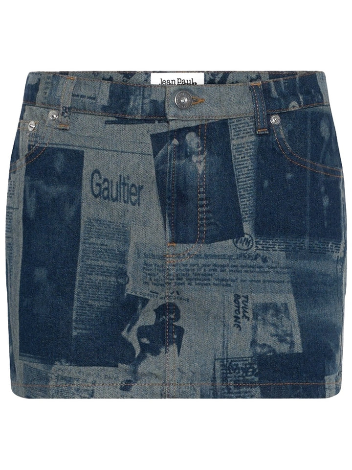 Jean Paul Gaultier Gonne - Denim | b4c89cf1defad286f9b9d4b04d1c2fee359b4035