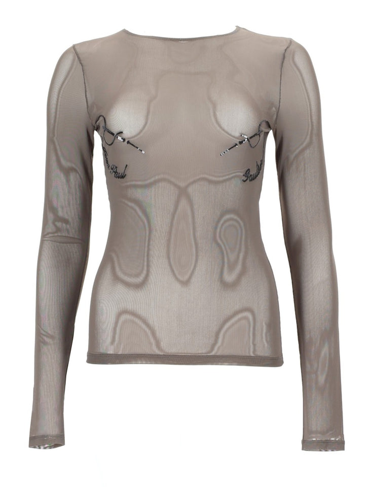 Jean Paul Gaultier Top - Dove | 6cd3776771c4f71ad27df8e0ab8d62420d805ed9