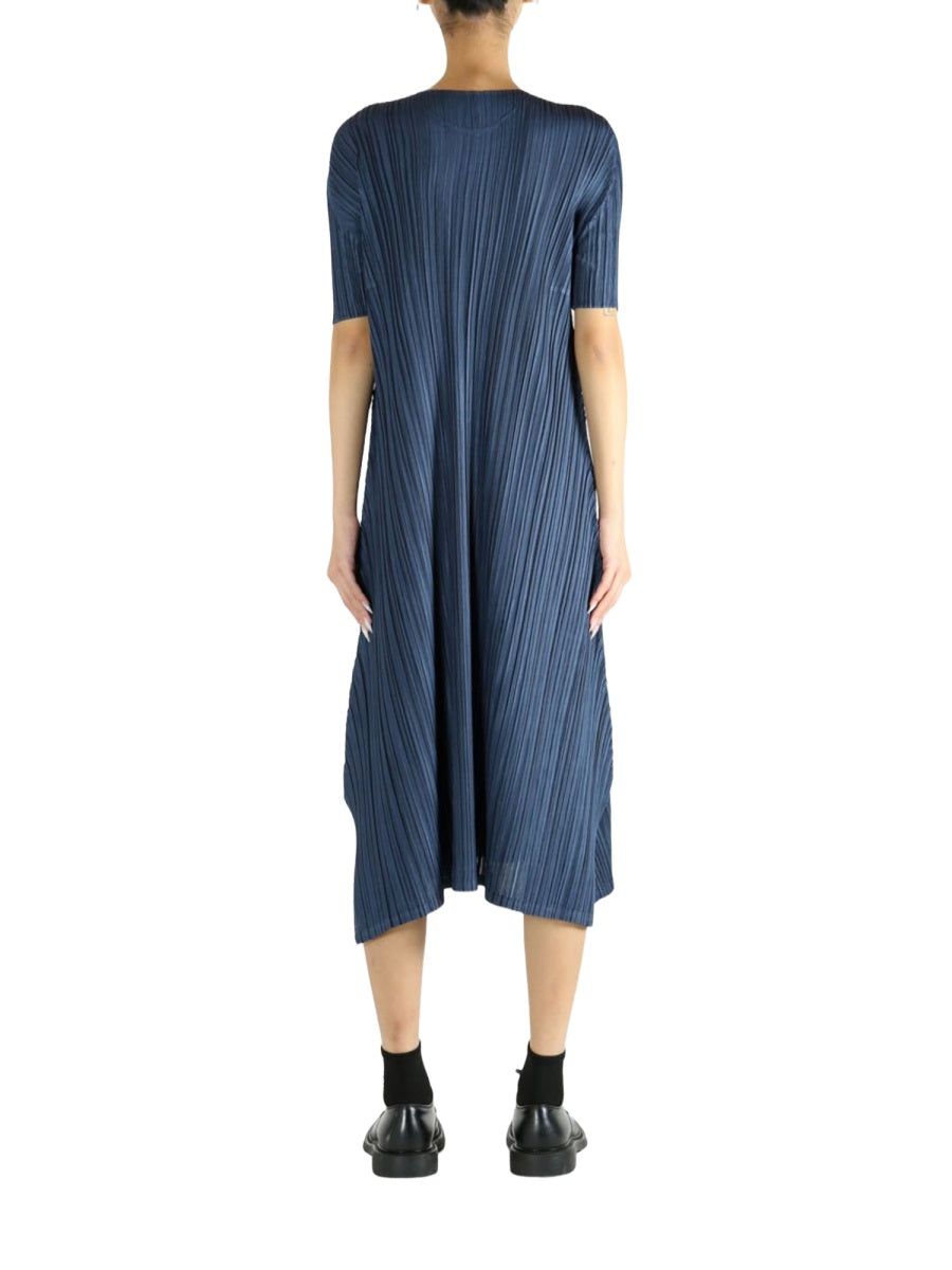 Pleats Please Issey Miyake Abiti - Blue | 772536b31a74f3bf2aad187c61054ddd3bbf663b