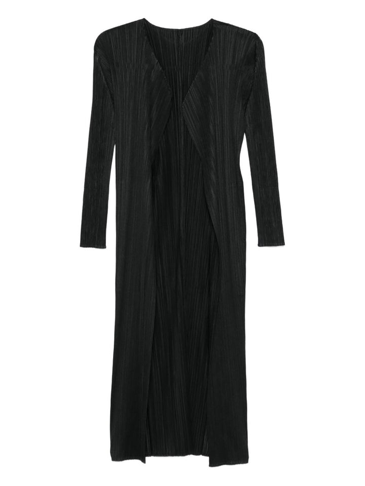 Pleats Please Issey Miyake Trench e Impermeabili - Black | f1ceb808cfb637bc2e619eba95a1f004e75db9f5