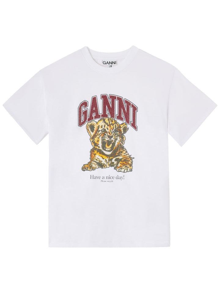 Ganni T shirt - White | 2aa58d7055e3cc89947043bb5a71b9146bc866f3