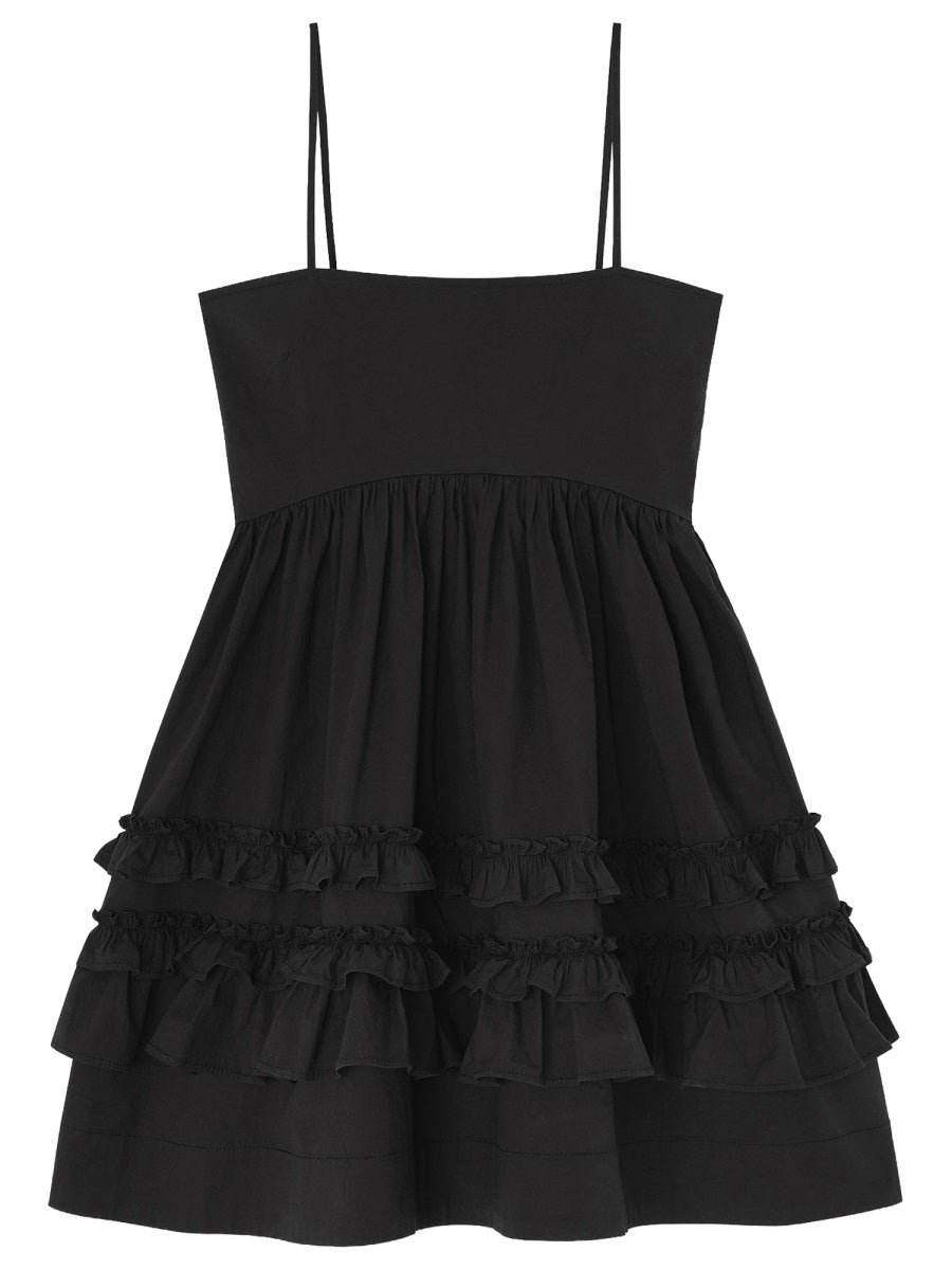 Ganni Abiti - Black | 7caea9563ffa39a0a21edc654b5c24f58164872a