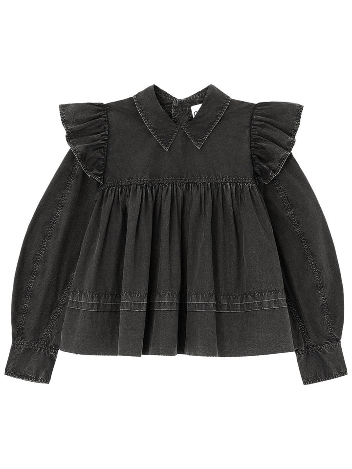 Ganni Top - Black | 0ae3aaae78294d2d682b1274b6ae6c0e619e6dc6