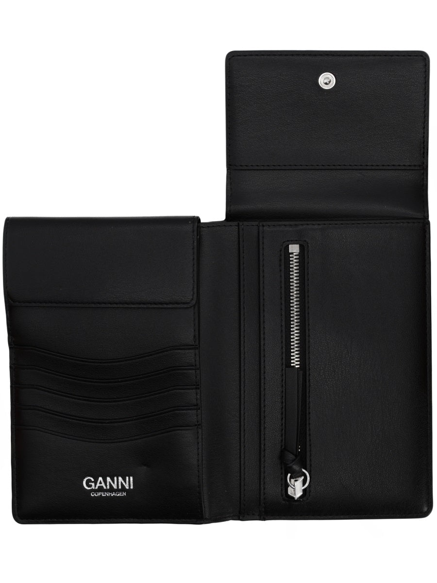 Ganni Portafogli e Portacarte - Black | 8b96dde4194dc2f82b447227d765110589a17880