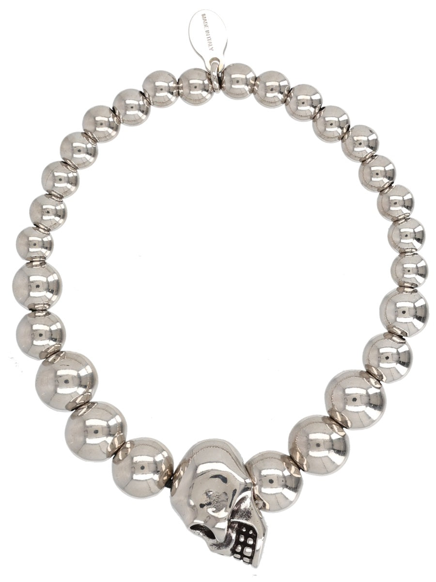 Alexander Mcqueen Bracciali - Silver | 974b02af1984c34a3f30e9deafadea3ebdd4db5a
