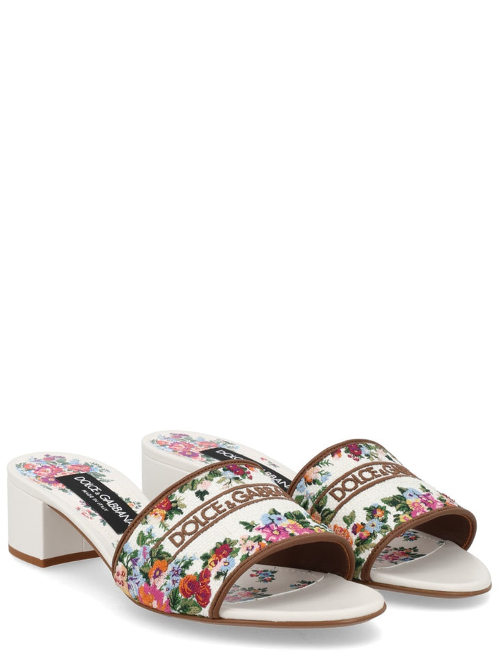 Dolce & Gabbana Sandali - White | d079165d04c6fc3dc3e11d440bbbbeeb16452be8