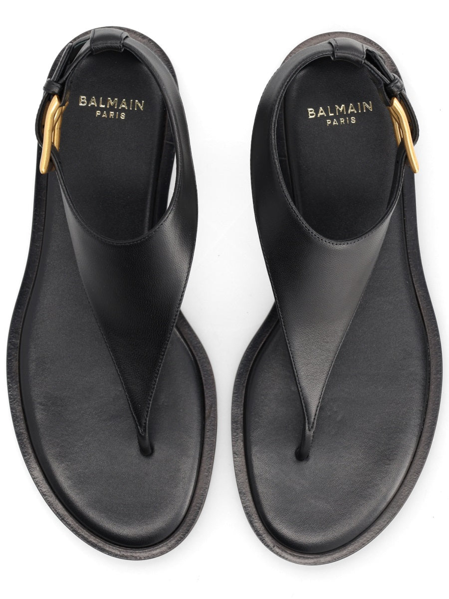 Balmain Sandali - Black | 680ad6cb9d1f8abf4ee3447c036f2568cc83ae75